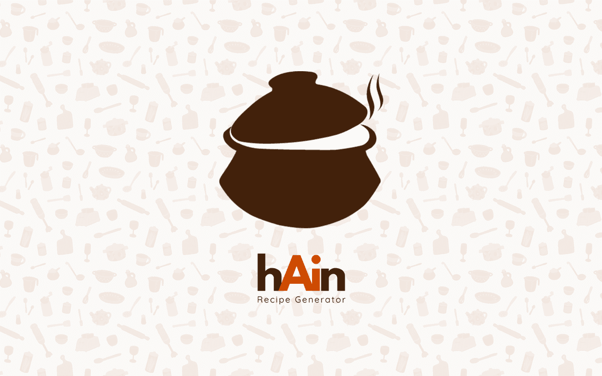 hAin AI Recipe Generator preview