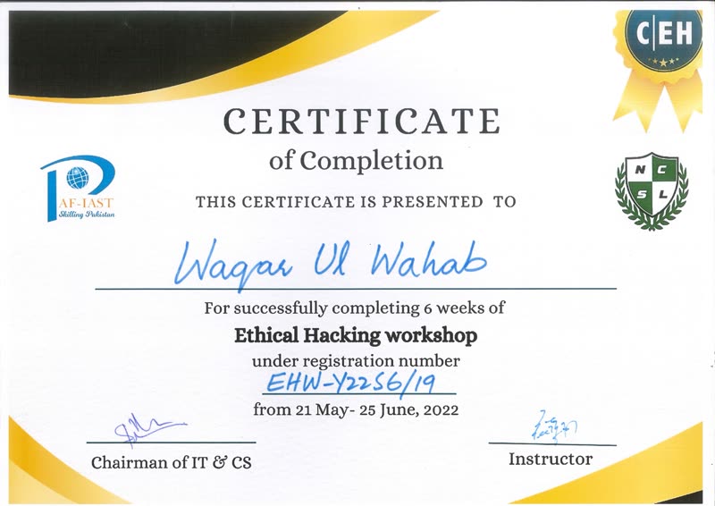 Ethical Hacking Workshop – CEH