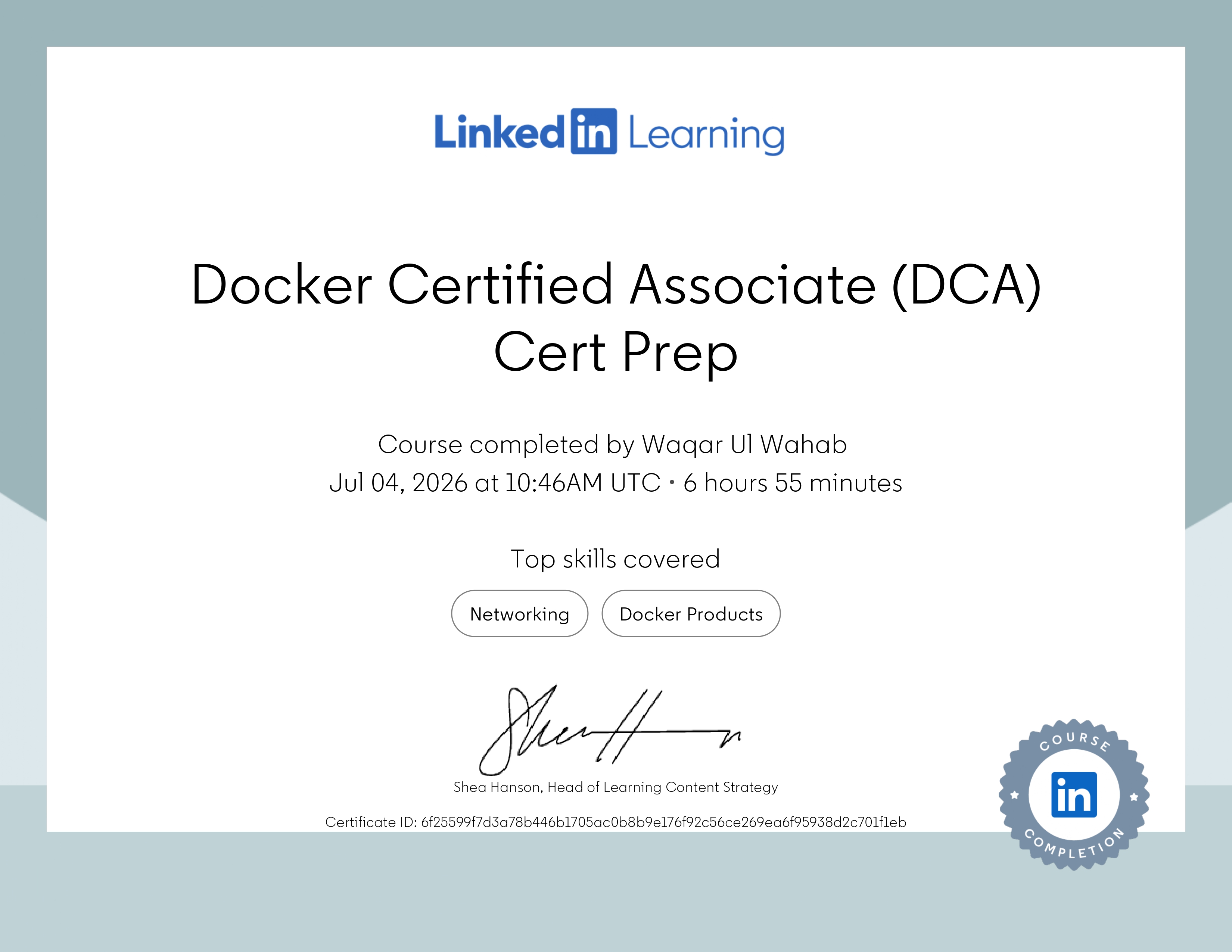 Docker Certified Associate (DCA) Cert Prep