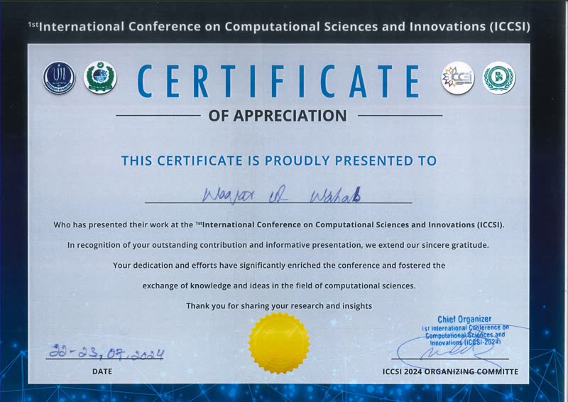 ICCSI 2024 – International Conference on Computational Sciences